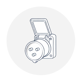 Three-Phase - 16 Amp / 380 Volt Max 9 kW (event-based pricing)
